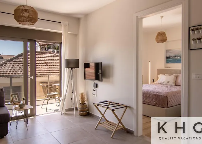 Platea Complex, Ammes 1 Bed Apartment, Aenos Open Plan Studio! * Argostoli (Kefalonia)