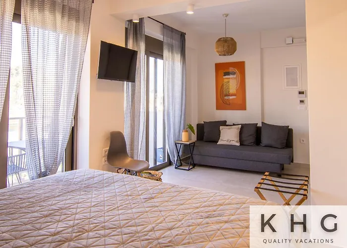 شقة Platea Complex, Ammes 1 Bed Apartment, Aenos Open Plan Studio! أرغوستولي
