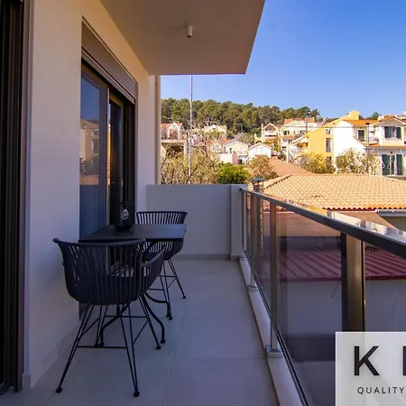 דירה Platea Complex, Ammes 1 Bed Apartment, Aenos Open Plan Studio! ארגוסטולי