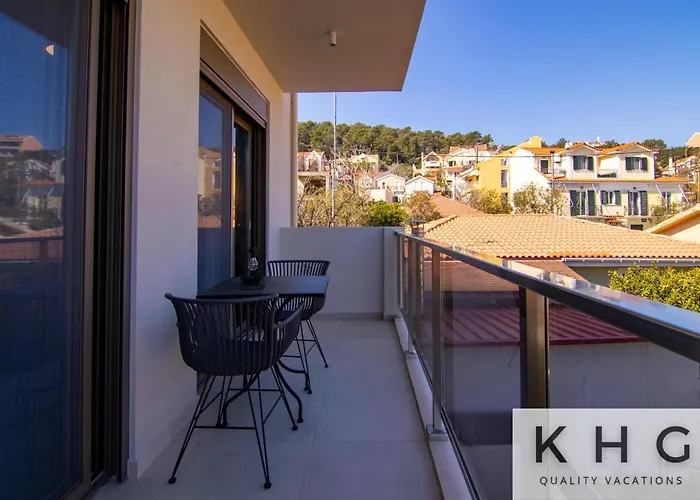 דירה Platea Complex, Ammes 1 Bed Apartment, Aenos Open Plan Studio! ארגוסטולי